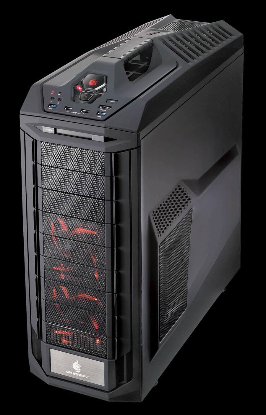 Black Full-Tower Computer Case M564228
