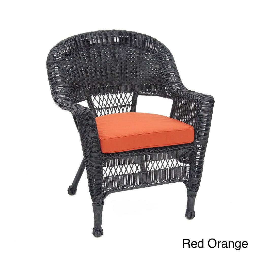 Black Wicker Chair D95087