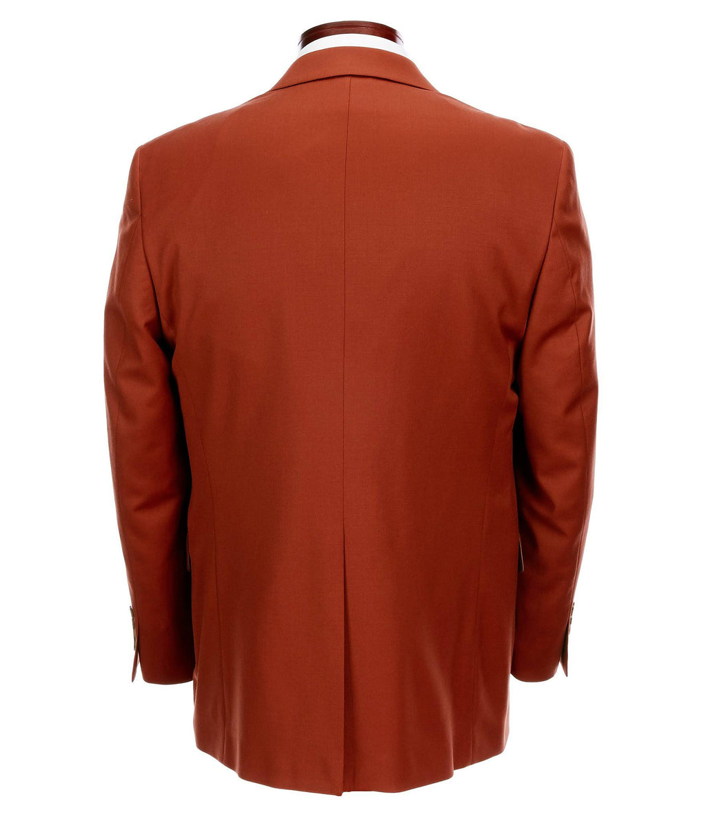 Classic Fit Solid Wool Blend Sportcoat - 50 Long L84638