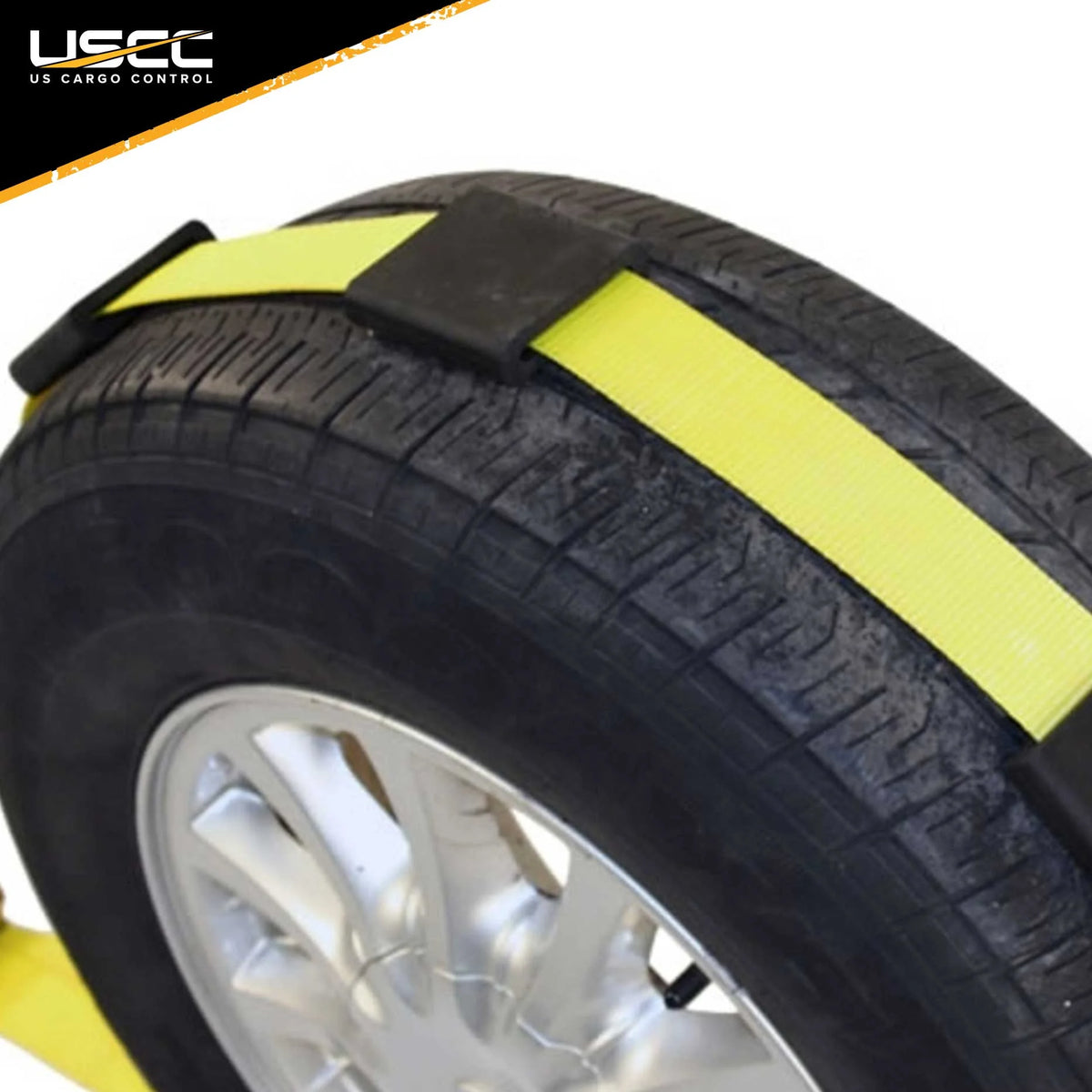 2" x 10' Wheel Strap with 2 Swivel J Hooks X444736