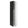 White High Cabinet with Shelves and 2 Doors M66487
