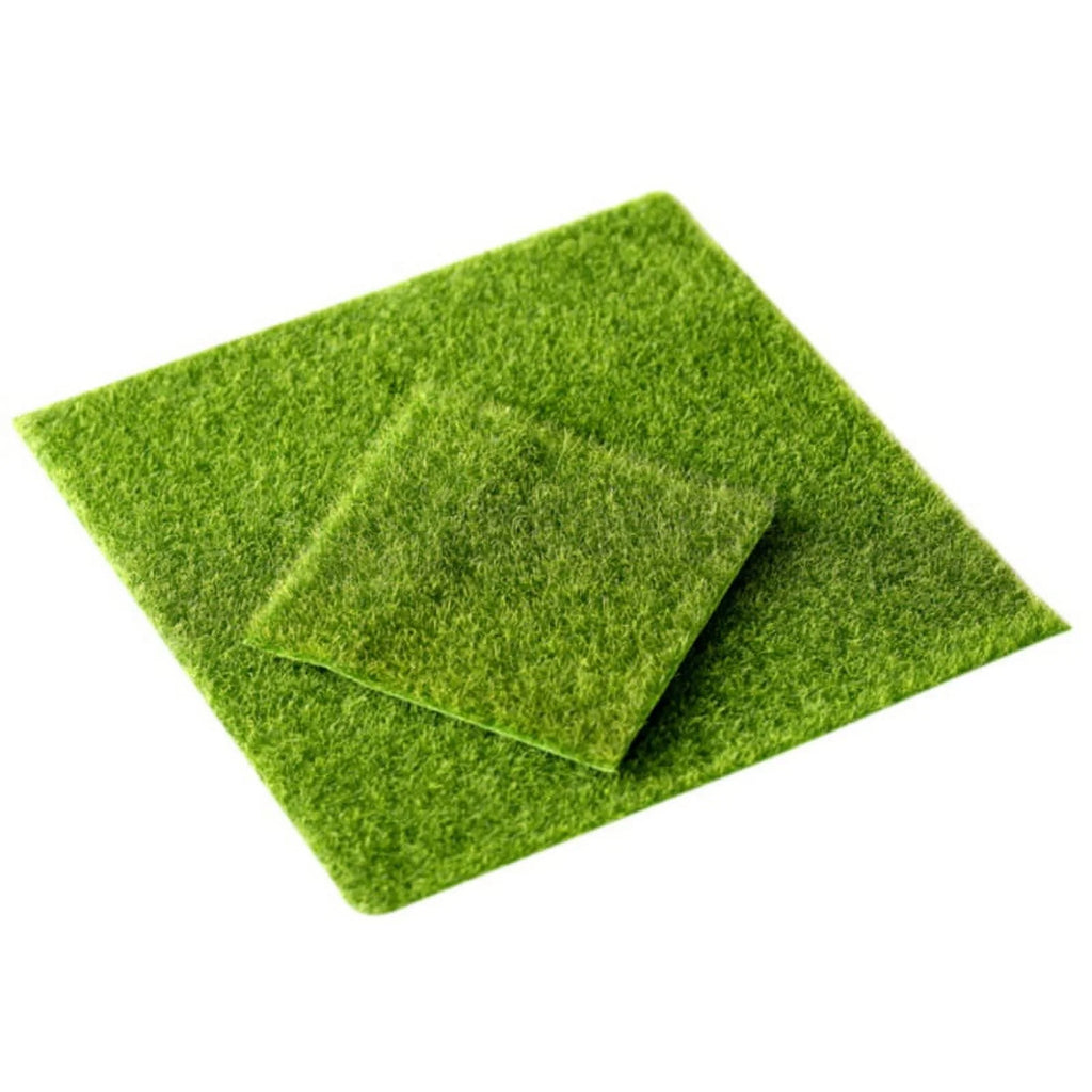 49 x 70CM Artificial Faux Grass Lawn Moss Miniature Dollhouse Decor H37913