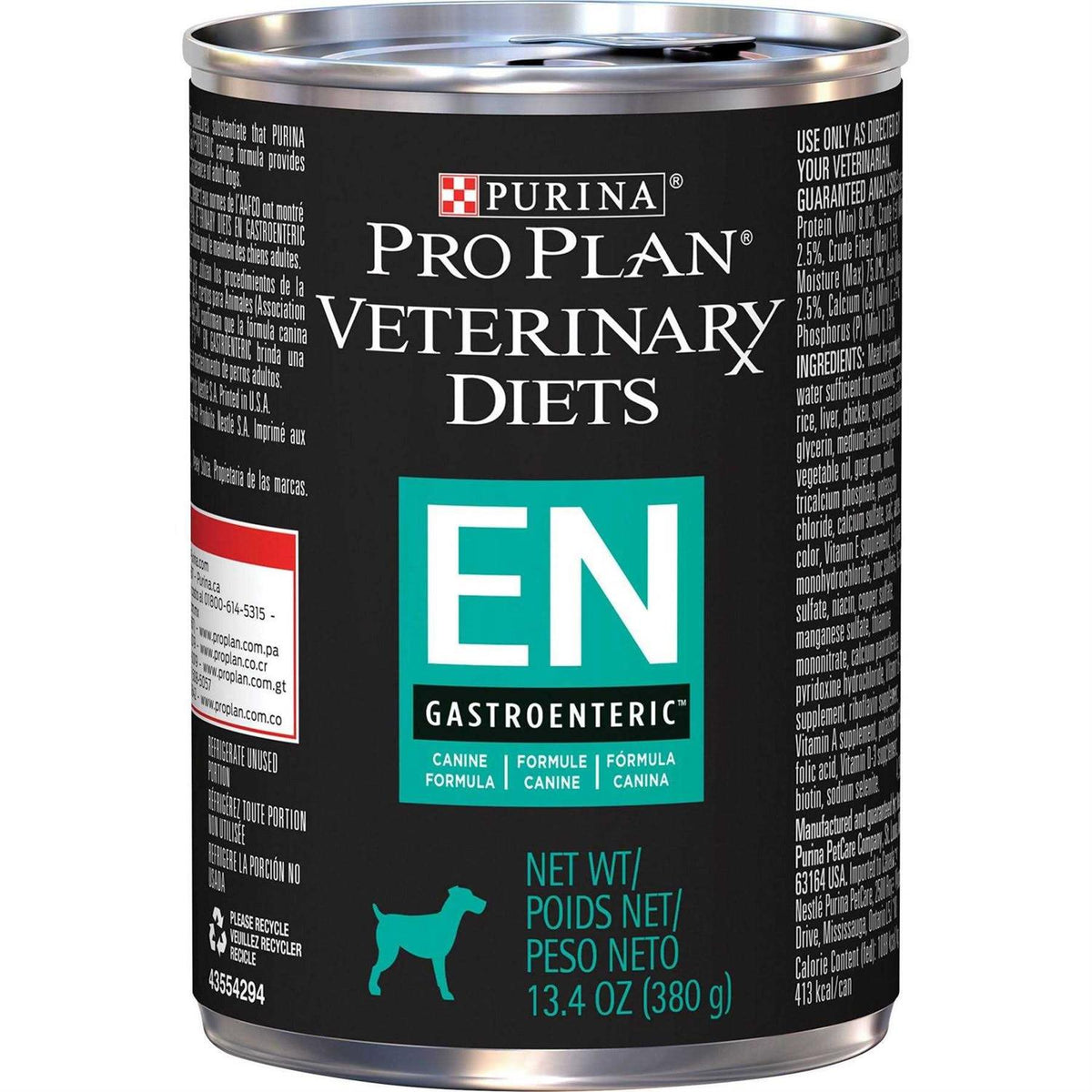 EN Gastroenteric Formula Canned Dog Food Z365114