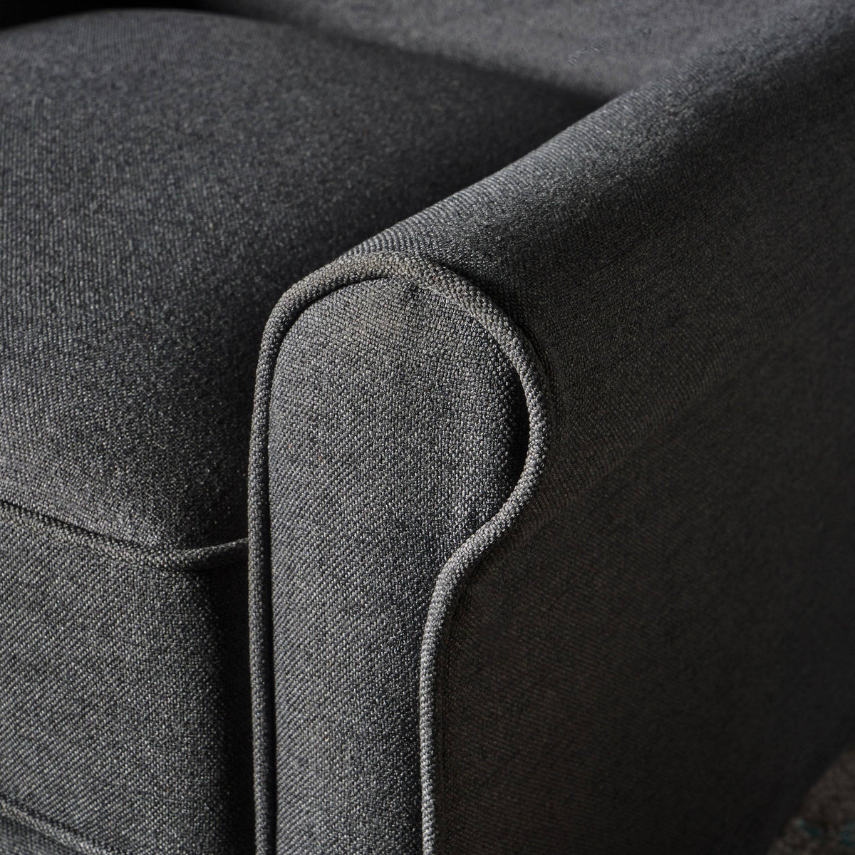 Charcoal Fabric Recliner Chair Q29038
