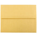 A2 Invitation Envelopes, 4 3/8 x 5 3/4, Metallic Gold, 1000/Carton T9016