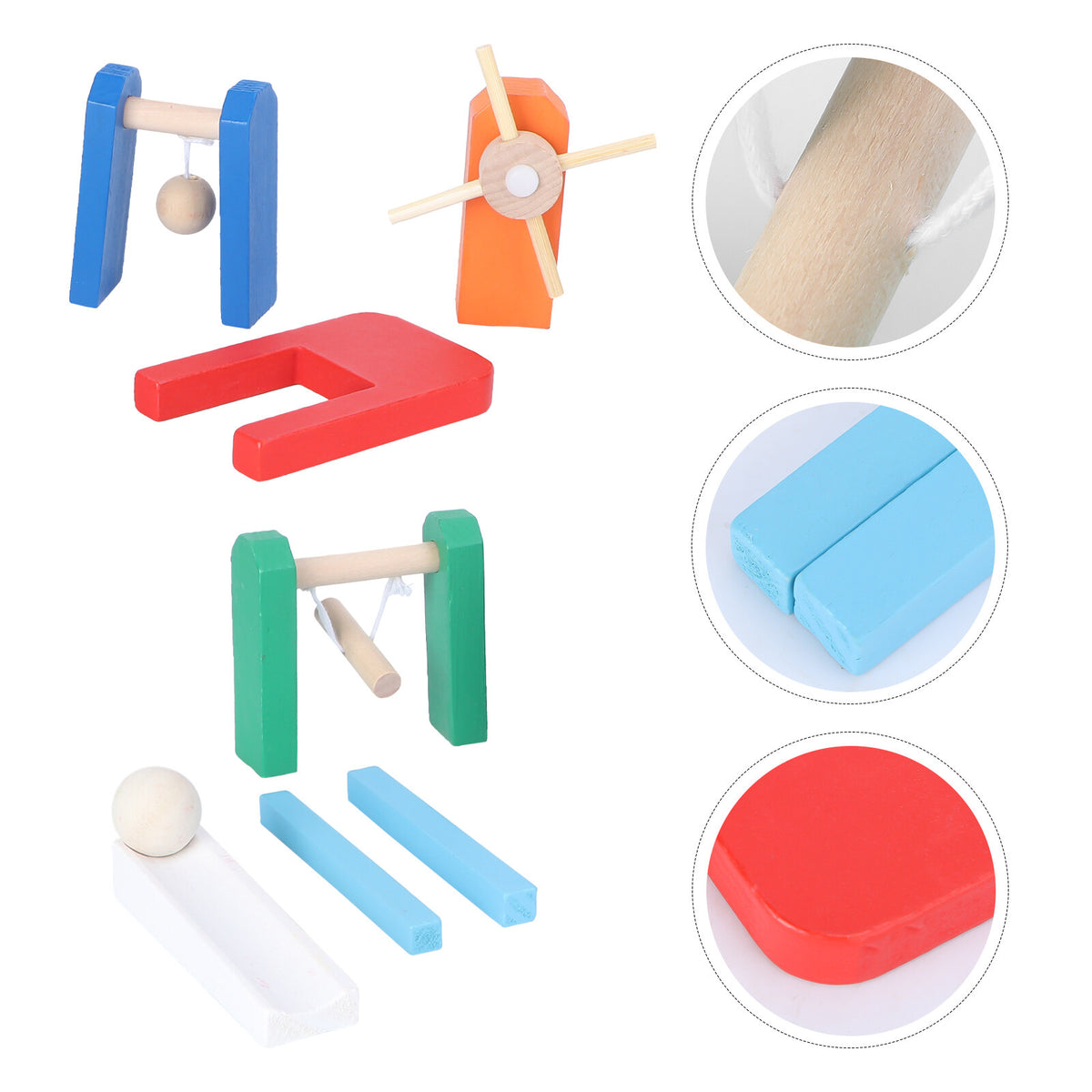 Wooden Domino Blocks Building Toy A461430