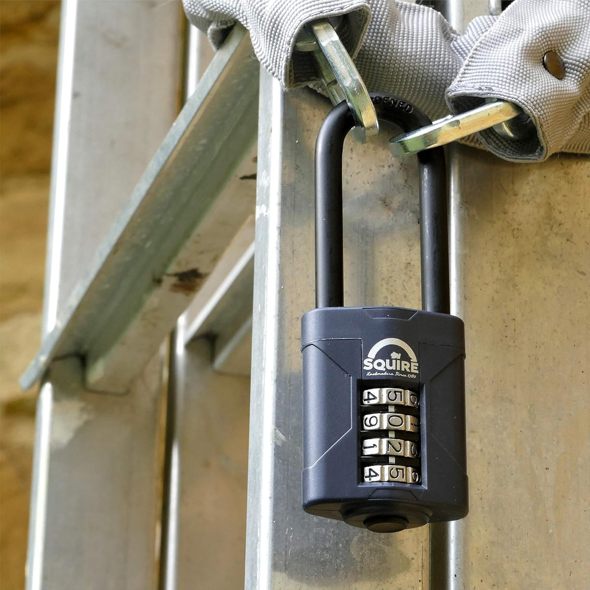 Blue 50 mm 4 Wheel Combination Padlock, Pack of 2 R32757