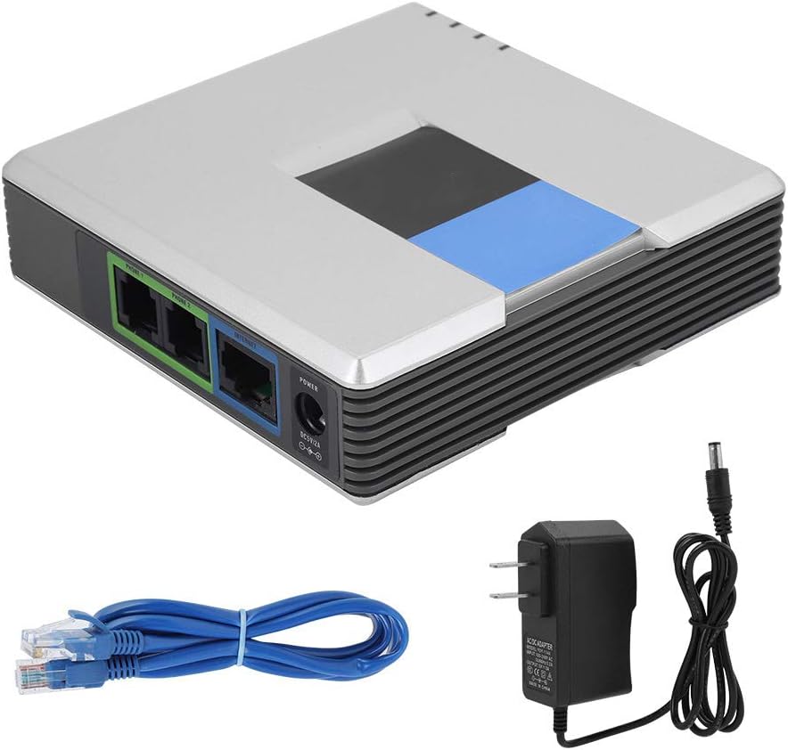 VoIP Phone Adapter 2 Ports SIP RJ45 N68041