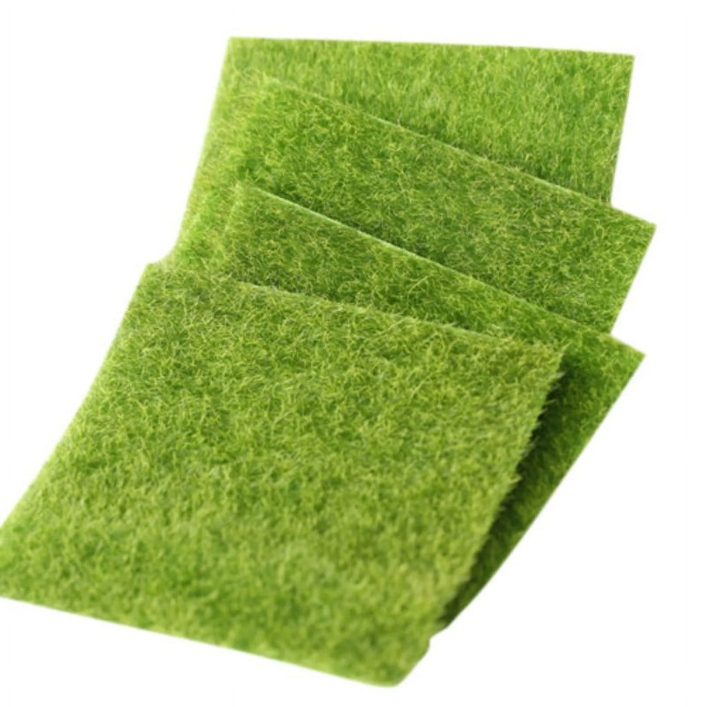 49 x 70CM Artificial Faux Grass Lawn Moss Miniature Dollhouse Decor H37913
