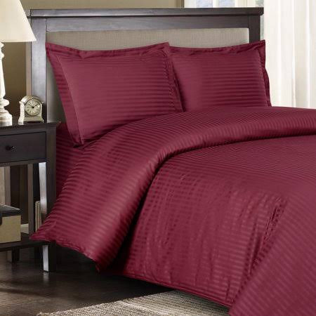 Striped California King Bed Sheets U925