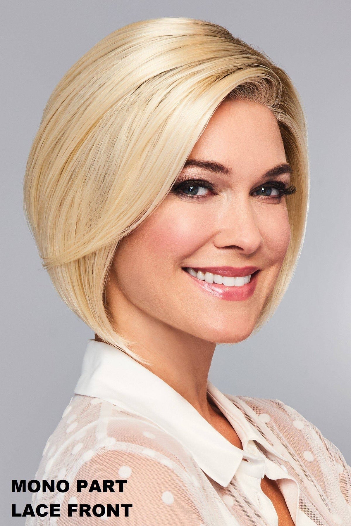Sheer Lace-Front Wig - Honey Toast B60480