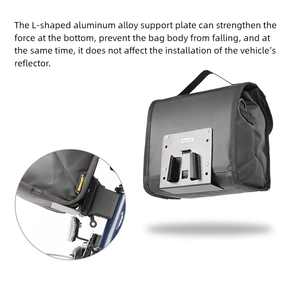 Folding Bike Handlebar Bag with Rain Cover S90740