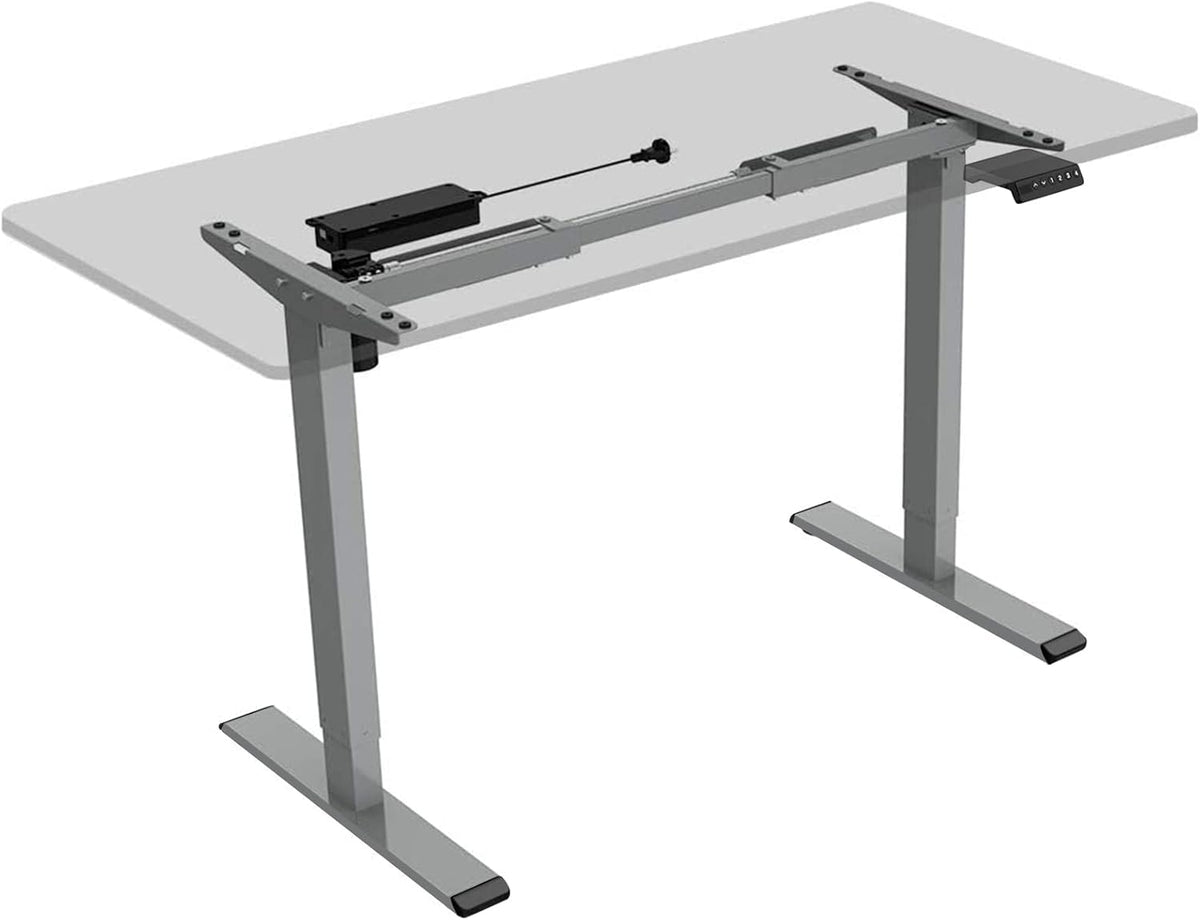 White Frame Electric Sit Stand Desk Frame Y69683