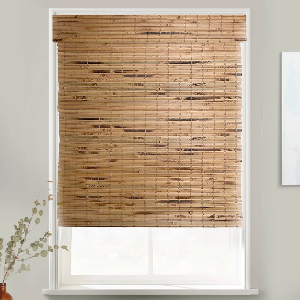 Bamboo Roman Shades 37"W X 60"H G41673