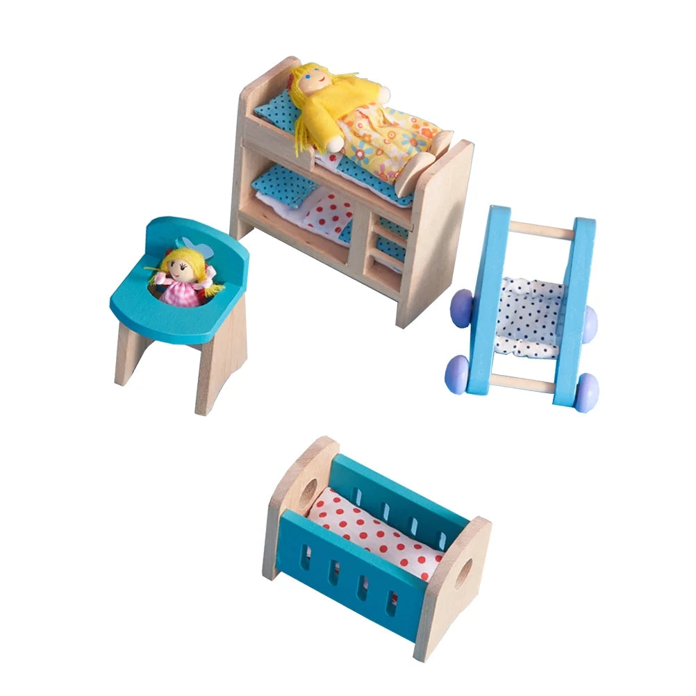 Wooden Mini Furniture Educational Toys O46652