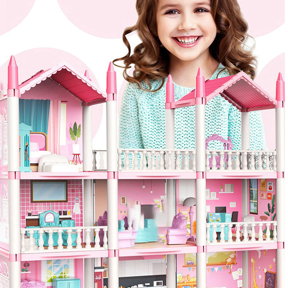 Pink Princess Castle Toy House J75655