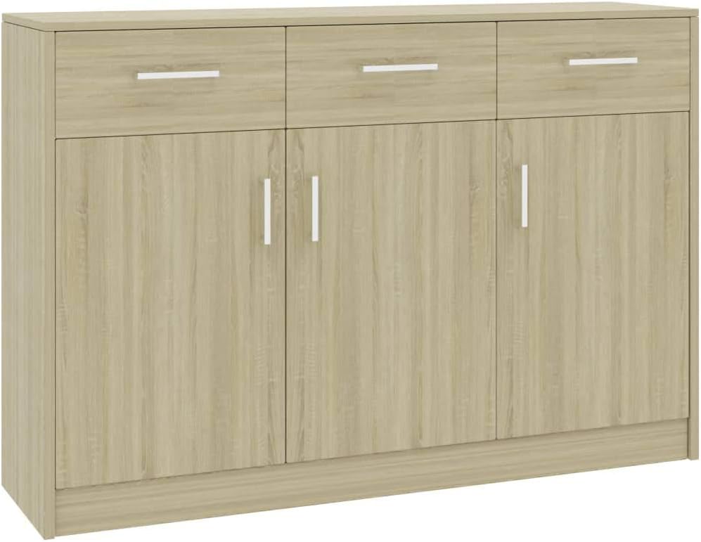 Black Chipboard Sideboard K527326