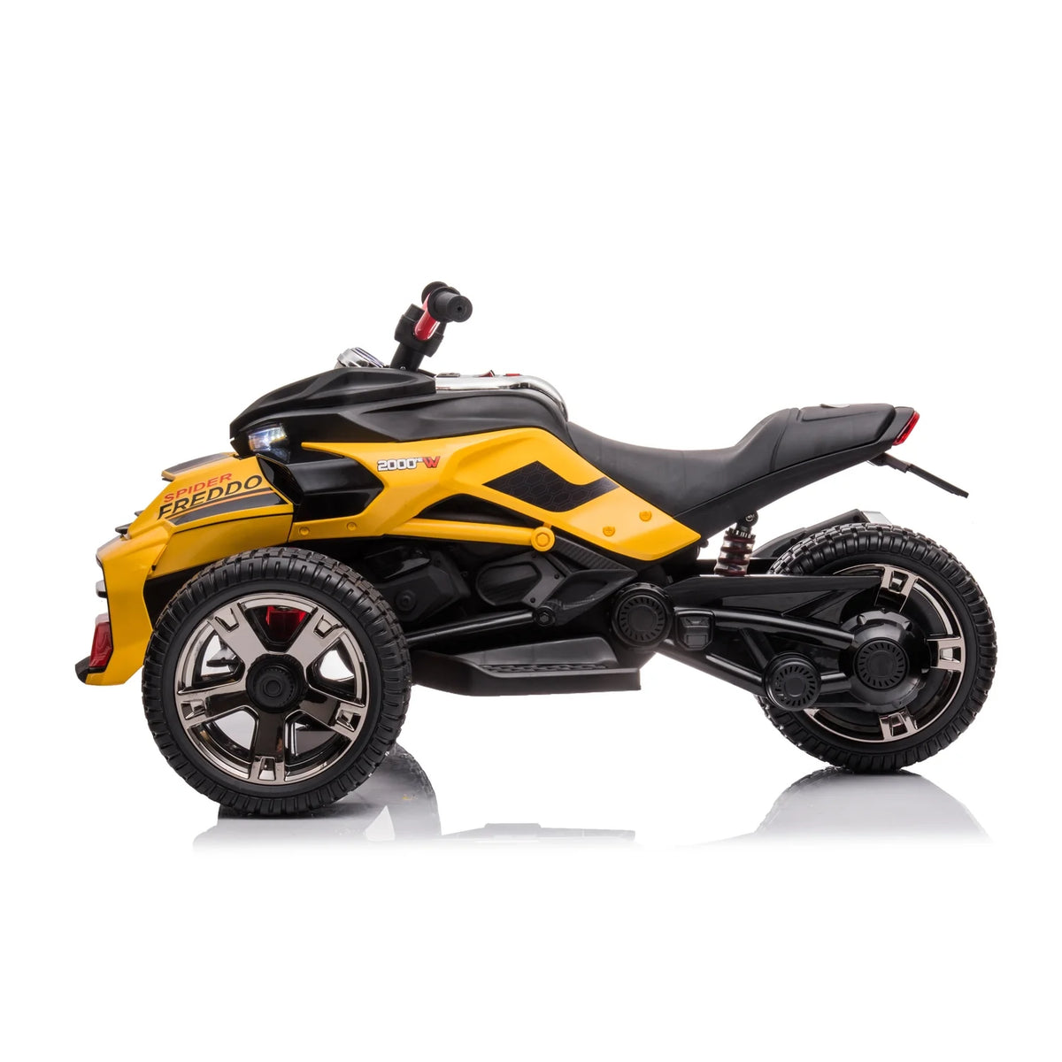 Red 3 Wheel Ride on Motorcycle C4356
