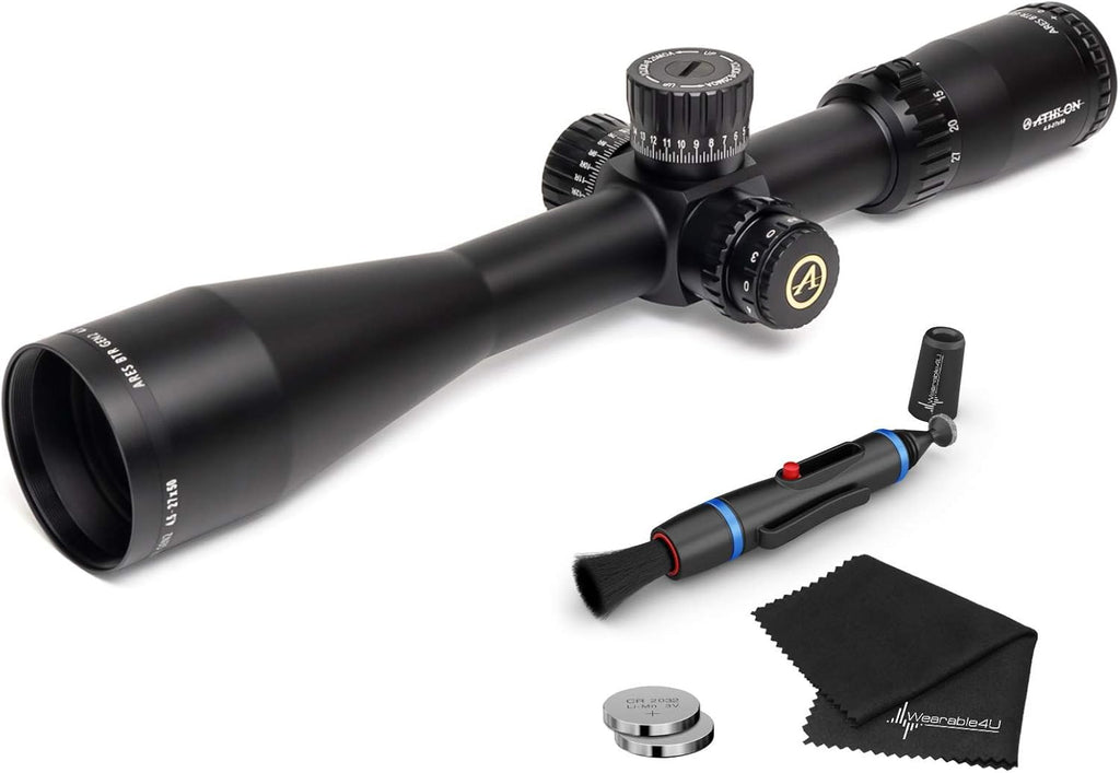4.5-27x50 Riflescope with Extra Battery CR2032 and Lens Cleaning Pen and Cloth Bundle O30518