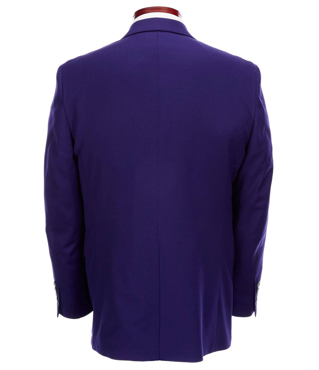 Classic Fit Solid Wool Blend Sportcoat - 50 Long L84638