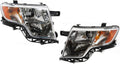 Headlight Set of 2 Halogen With bulbs X597