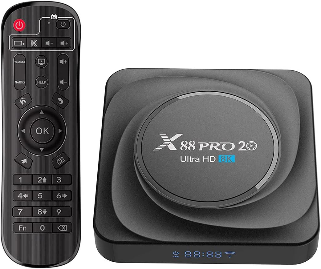8K Android TV Box with 8GB RAM 64GB ROM F99348
