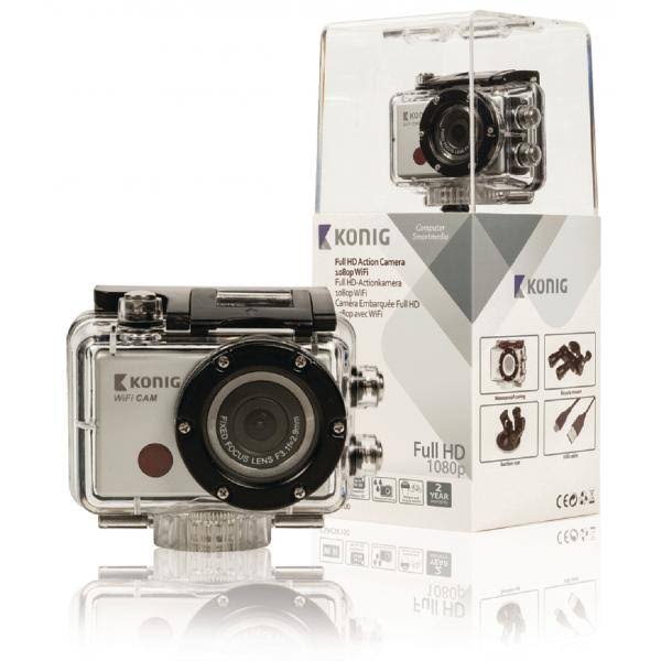 Waterproof Action Camera Case with Wi Fi S549