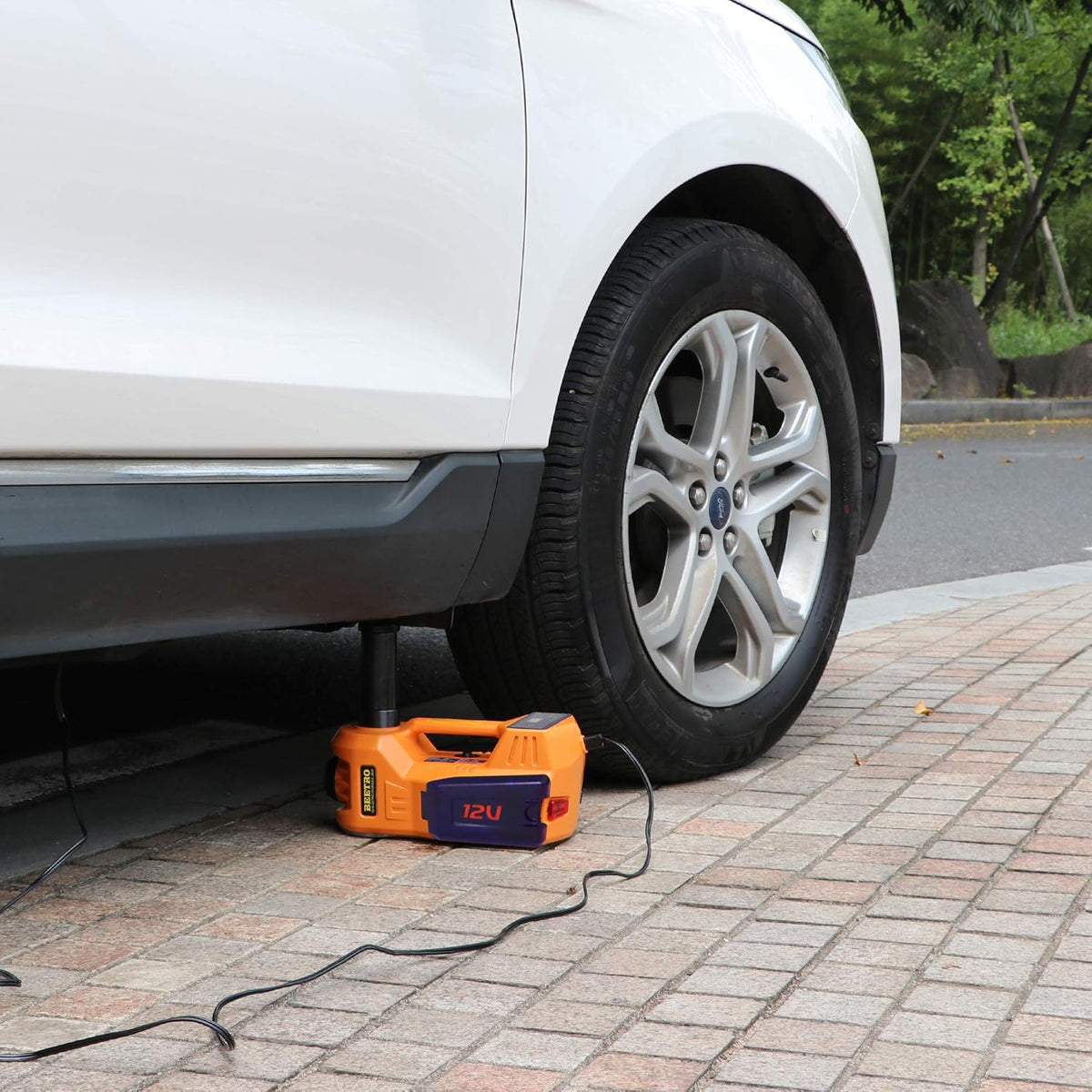 5 Ton 12V Electric Car Jack with Inflator Pump F879531