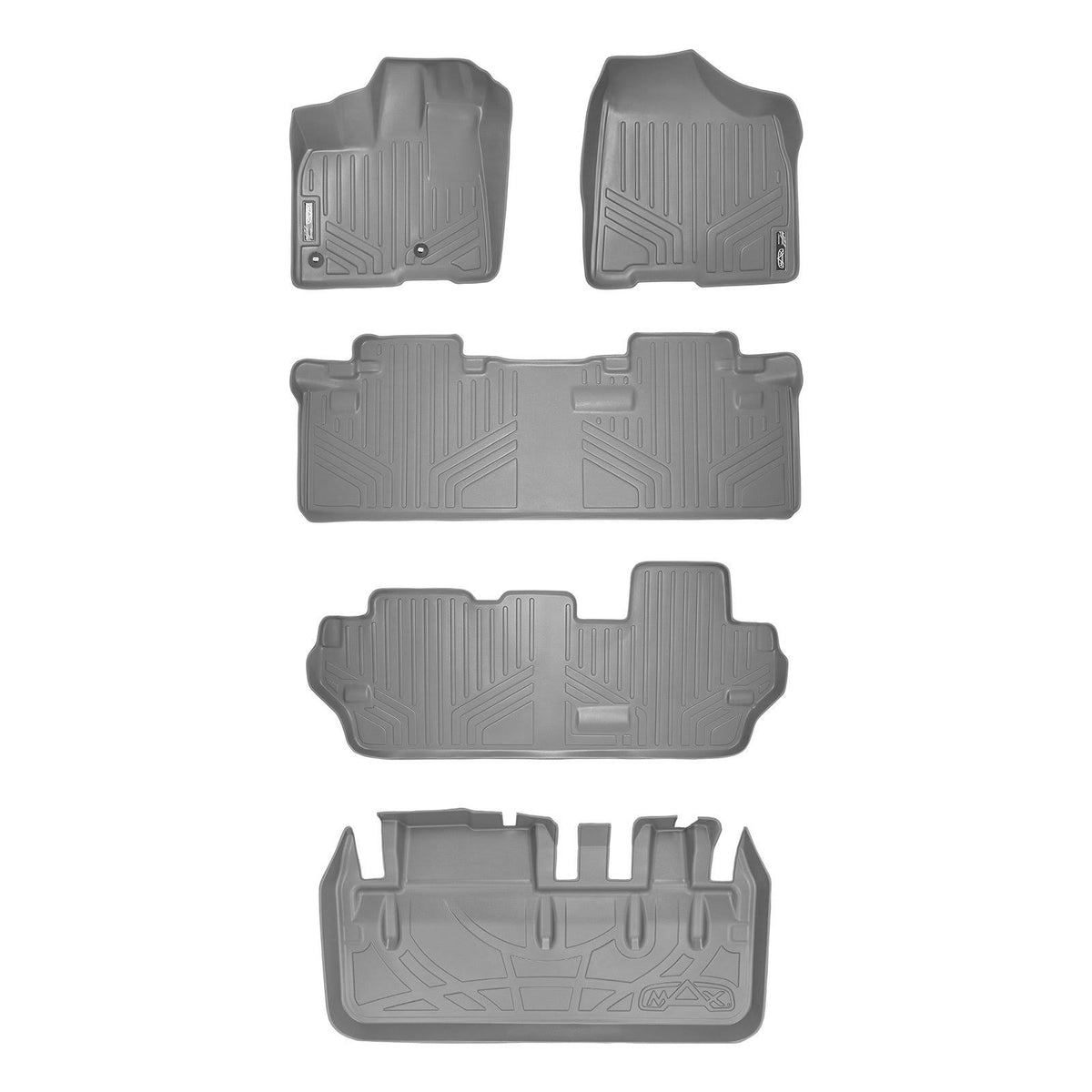 1st 2nd 3rd Row Floor Mats & Cargo Liner D4618