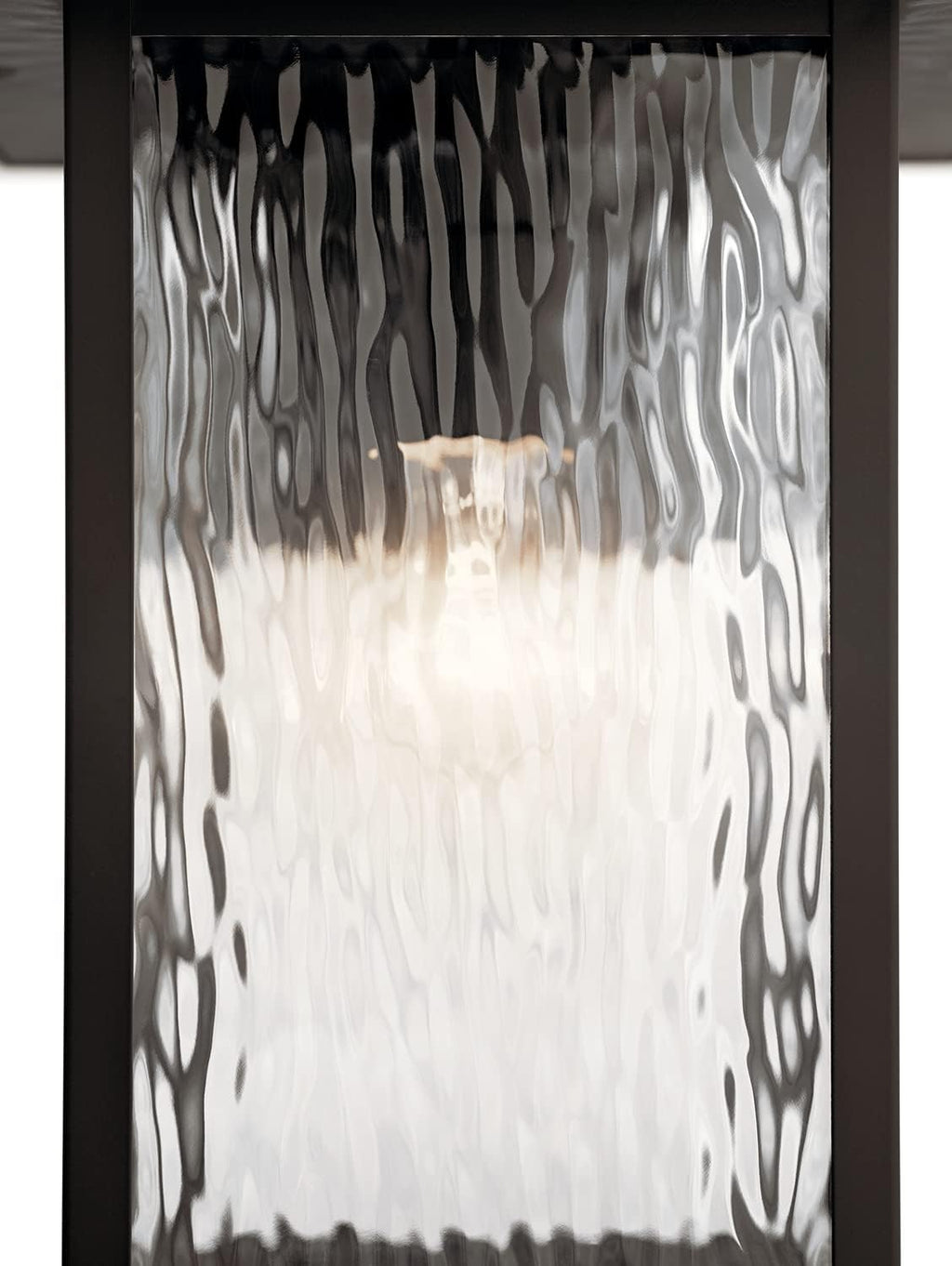 Olde Bronze Outdoor Wall Light with Clear Water Glass Y6912