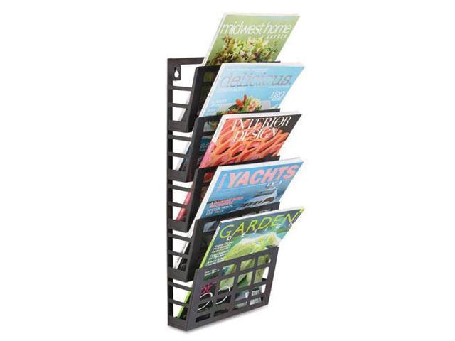 7 Pocket Grid Magazine Rack F17395