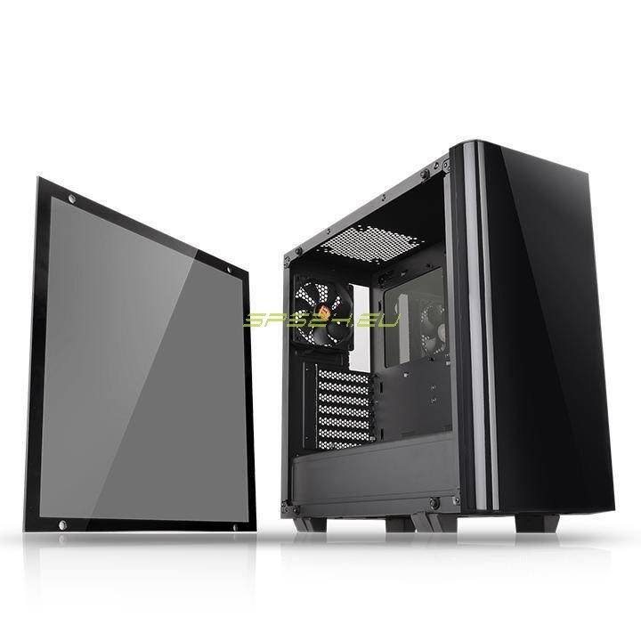 Black Midi-Tower Tempered Glass Edition G898856