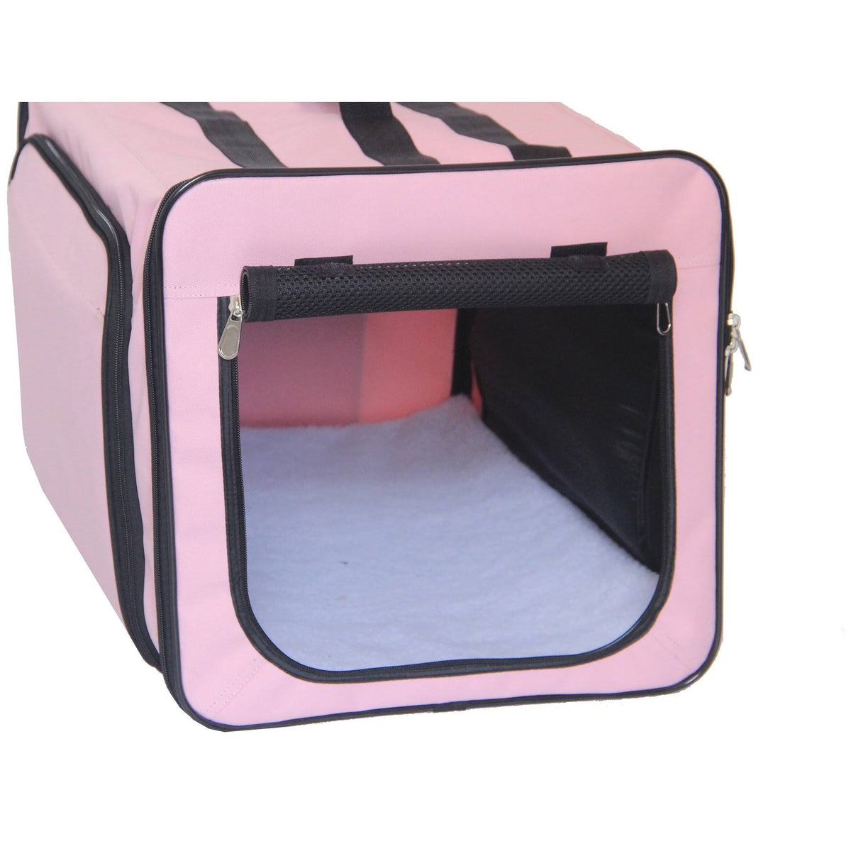 Blue Large Collapsible Pet Dog Crate S88270