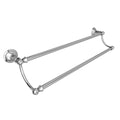 24x22 Double Towel Bar Satin Nickel E9582