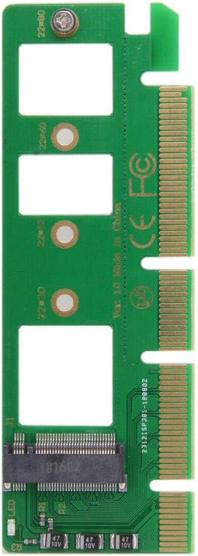NGFF M-Key NVME AHCI SSD to PCI-E 3.0 16x x4 Adapter X560670