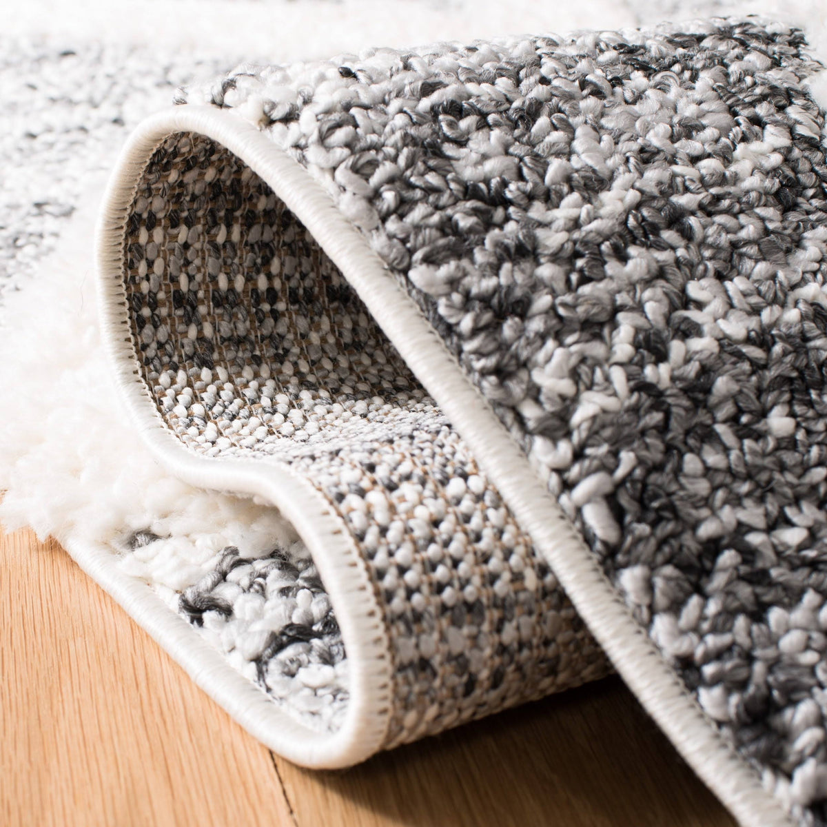 Polypropylene Gray Rug X701