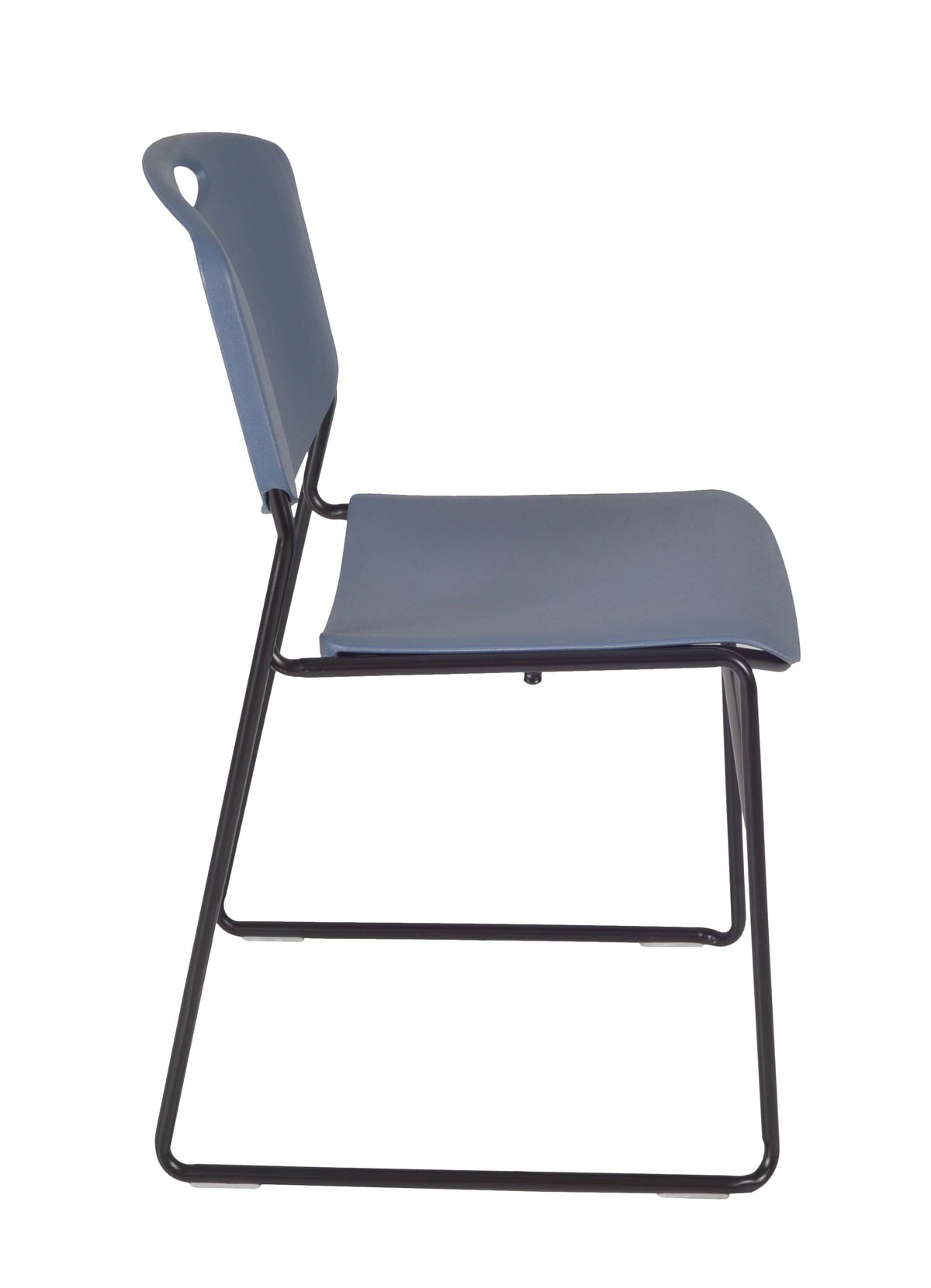 48x22 Round Breakroom Table with 4 Stack Chairs X345834