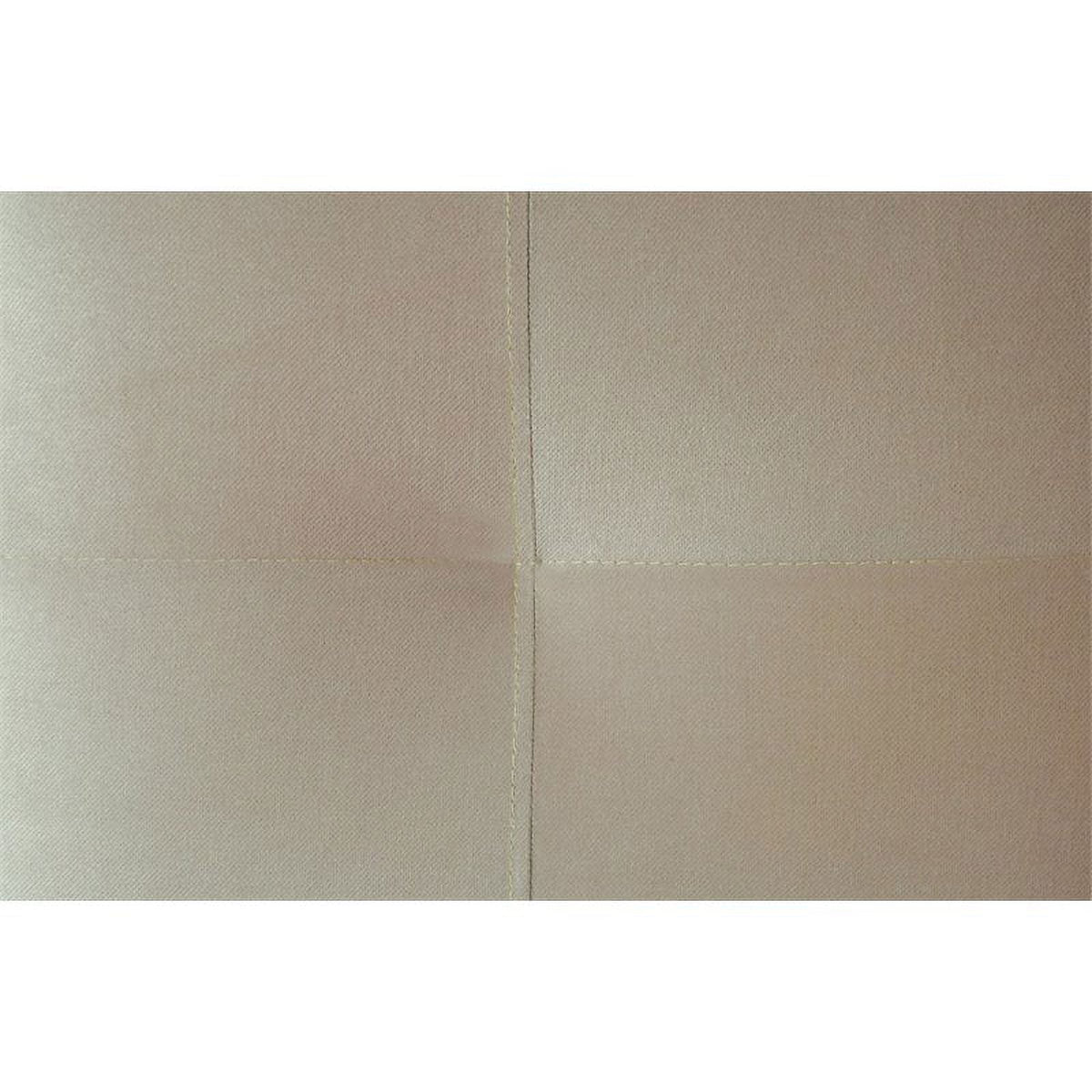 Beige Fabric Tufted Sofa Y3746