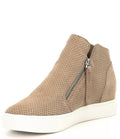 Taupe Suede Caliber Shoes I99234