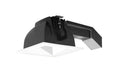 6 inch Square 20W 4000K 80 CRI White Cone Black Ring A299
