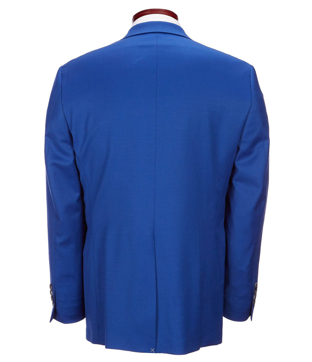 Classic Fit Solid Wool Blend Sportcoat - 50 Long L84638