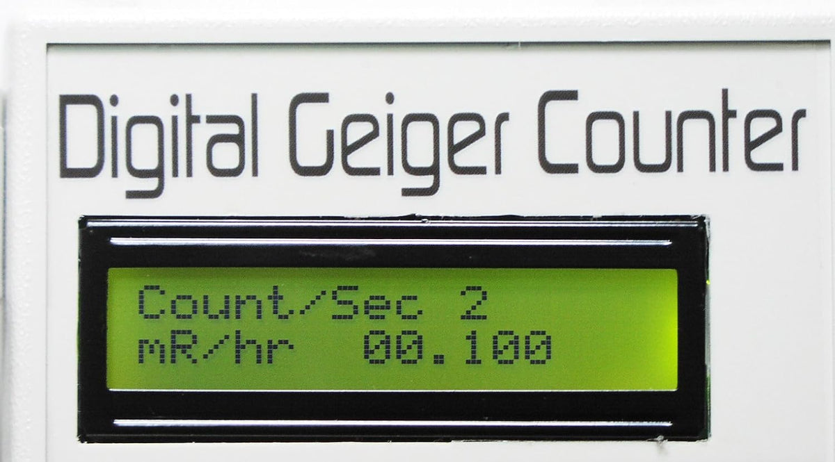 Geiger Counter Radiation Monitor with External Wand Q366625