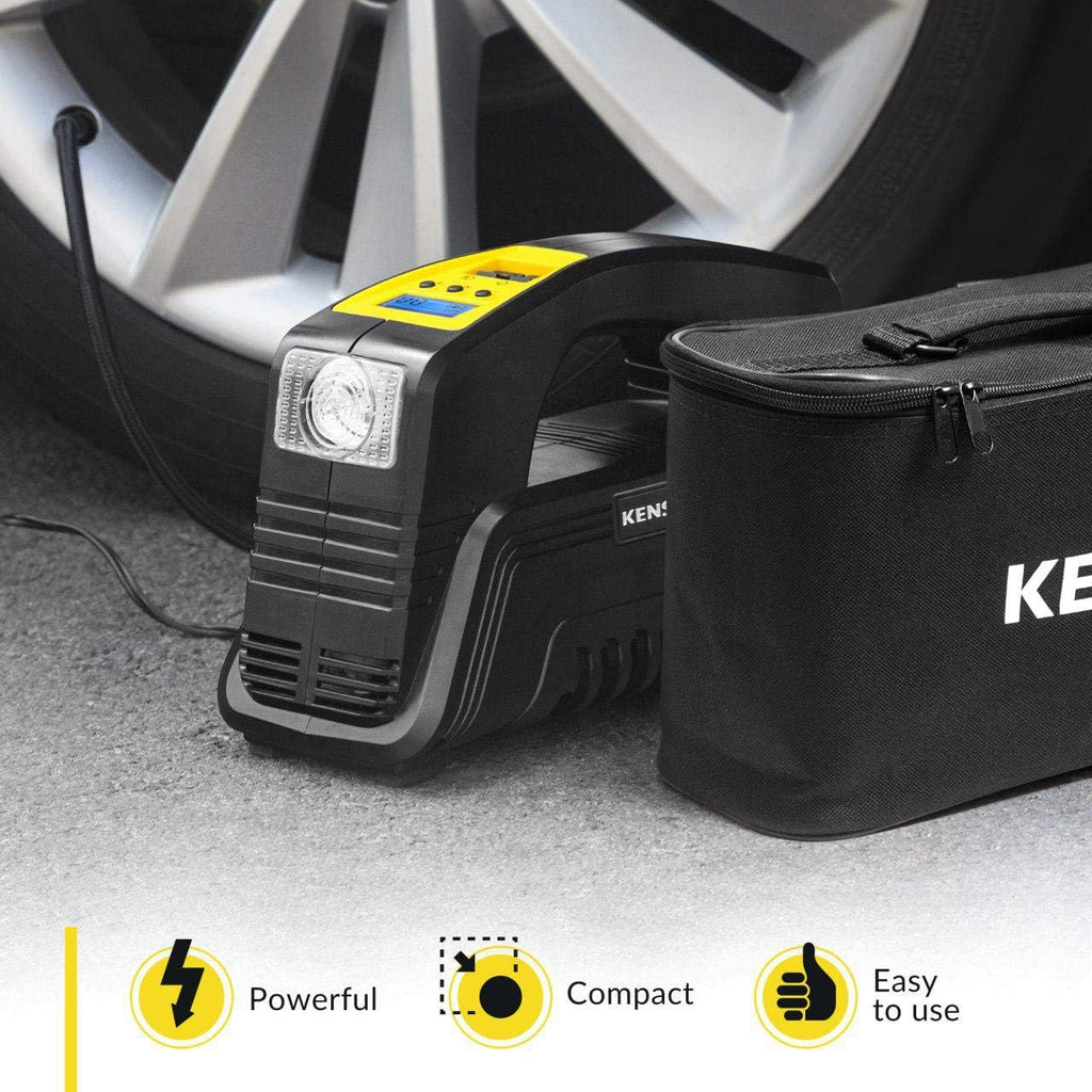 Portable Tire Inflator Air Compressor Pump S26935