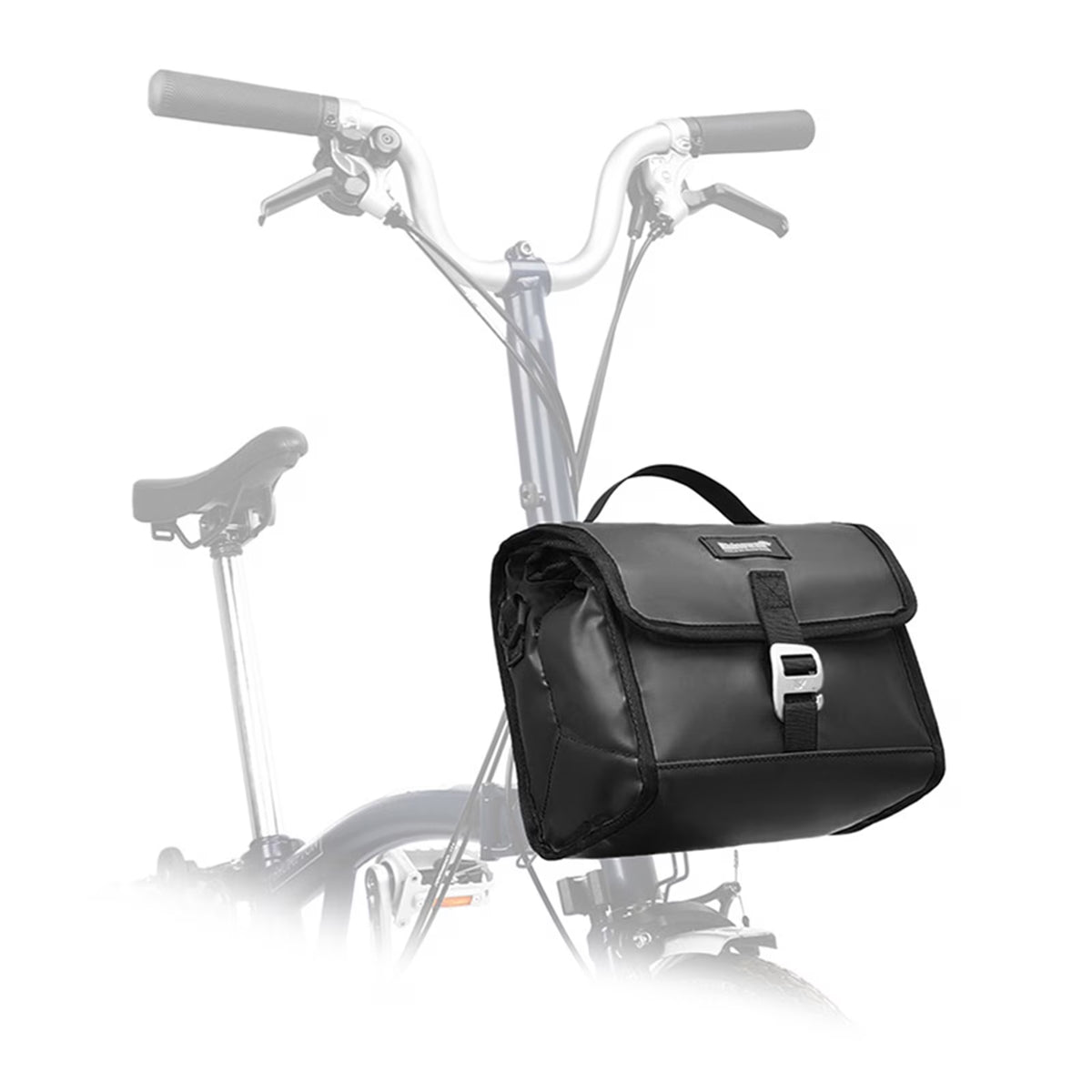 Folding Bike Handlebar Bag with Rain Cover S90740