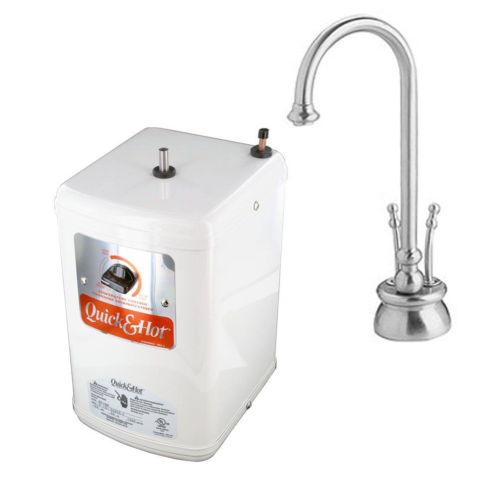 Polished Nickel Hot & Cold Water Faucet N9880