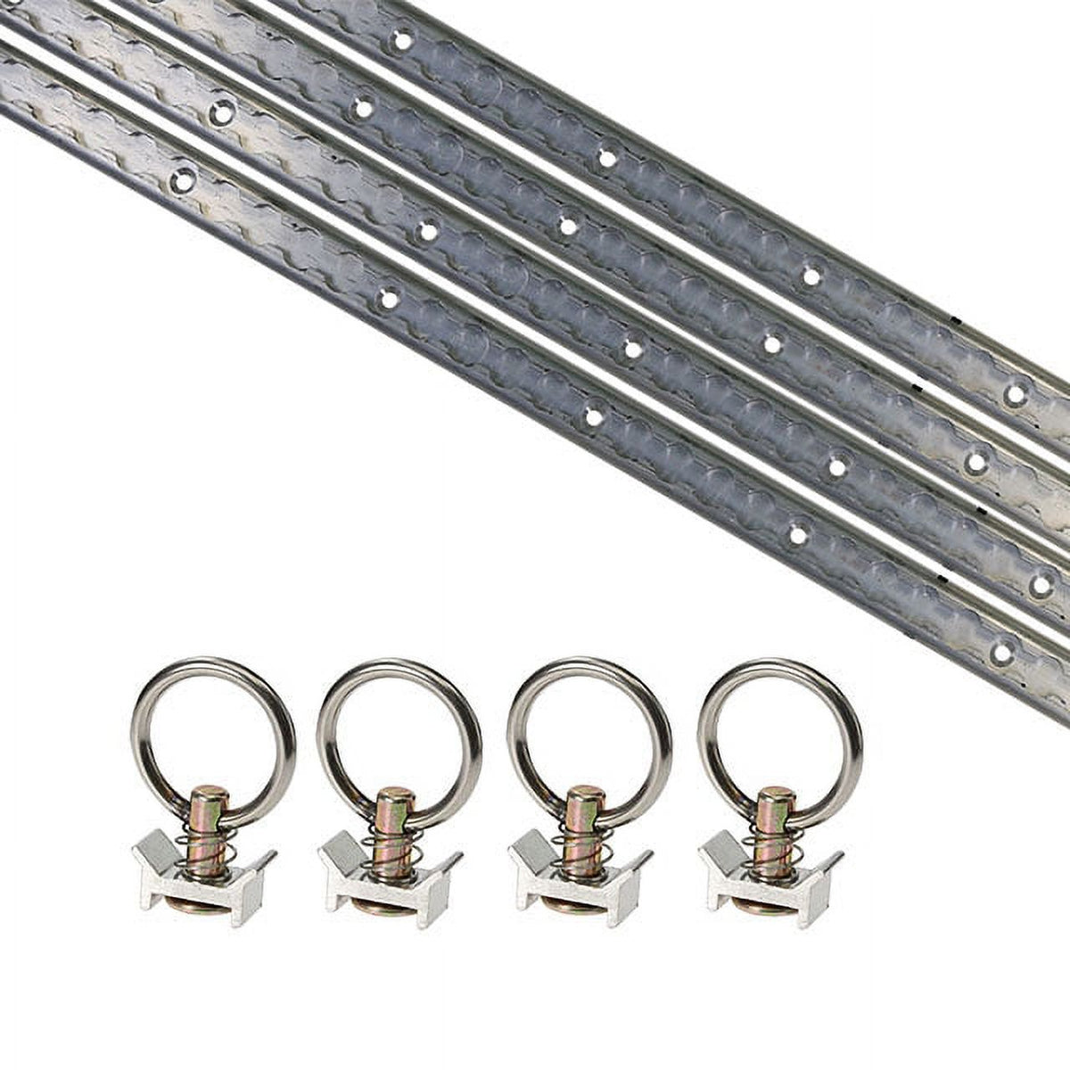 8 Piece Aluminum L Track Tie Down System B232