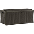 72 gal Resin Wicker Deck Box S738933