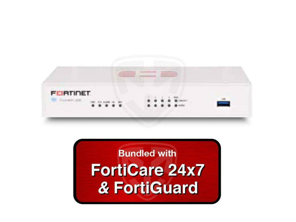 Firewall Appliance Bundle with 1 Year FortiCare and FortiGuard H753587