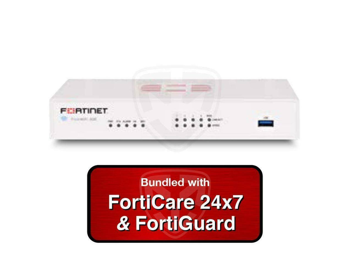 Firewall Appliance Bundle with 1 Year FortiCare and FortiGuard H753587