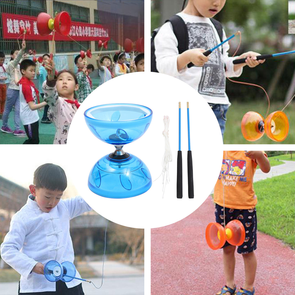 Chinese Yoyo Diabolo Toy U1713